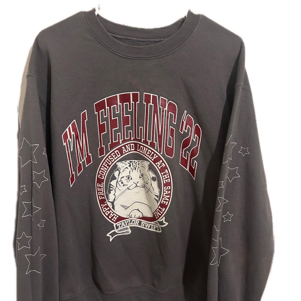 RARE Taylor Swift Official Merch “I’m feeling ‘22” Sweater